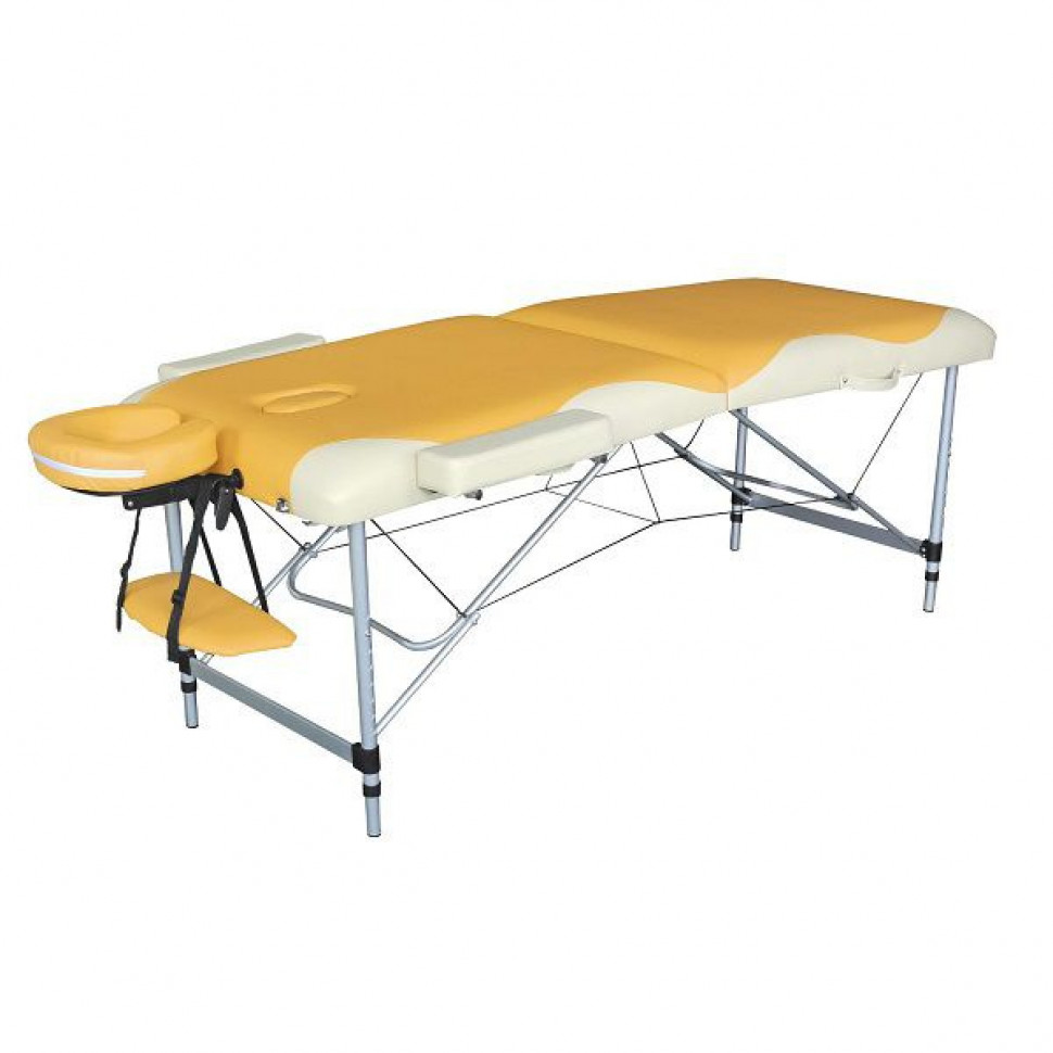 Массажный стол DFC TS2010_OB2 NIRVANA, Elegant PREMIUM цвет оранж./беж. (orange/beig)